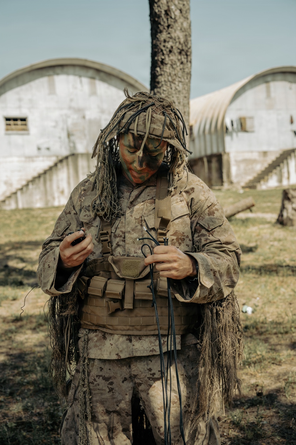 US Marines from Ground Sensor Platoon participate in African Lion 2026