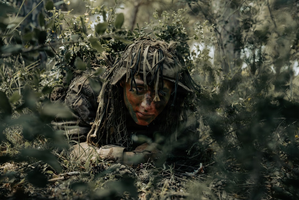 US Marines from Ground Sensor Platoon participate in African Lion 2026