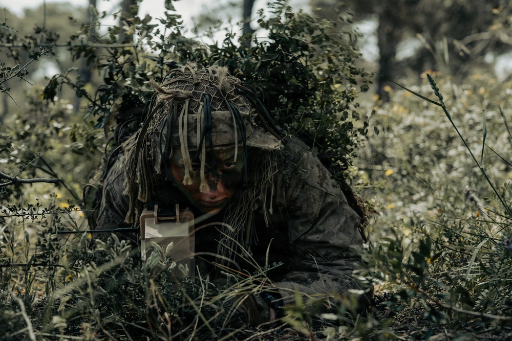 US Marines from Ground Sensor Platoon participate in African Lion 2026