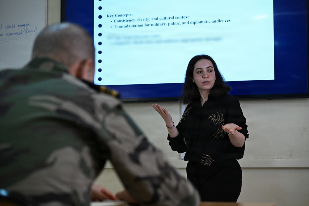US service members participate in multinational academics during African Lion 26