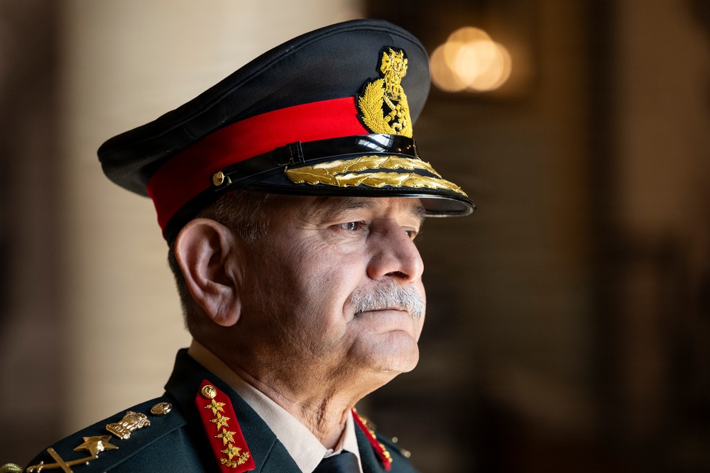 Chief of Staff of the Indian Army Gen. Upendra Dwivedi Visits ANC