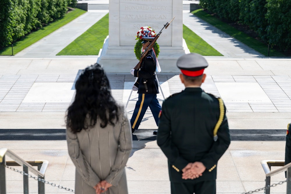 Chief of Staff of the Indian Army Gen. Upendra Dwivedi Visits ANC