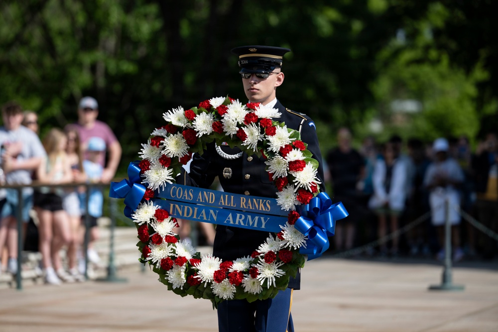 Chief of Staff of the Indian Army Gen. Upendra Dwivedi Visits ANC