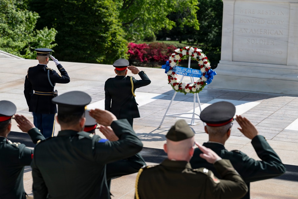 Chief of Staff of the Indian Army Gen. Upendra Dwivedi Visits ANC