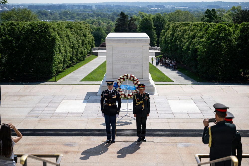 Chief of Staff of the Indian Army Gen. Upendra Dwivedi Visits ANC