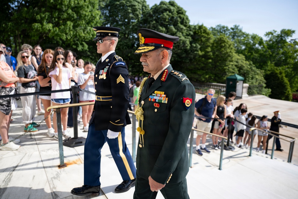 Chief of Staff of the Indian Army Gen. Upendra Dwivedi Visits ANC