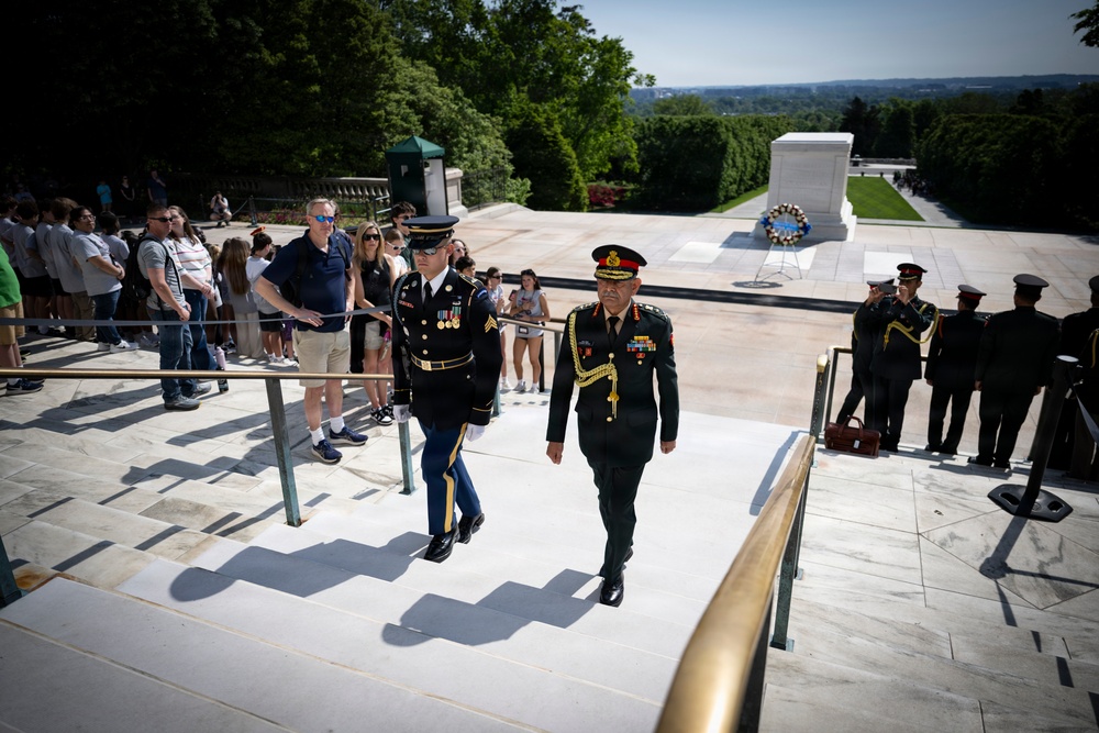 Chief of Staff of the Indian Army Gen. Upendra Dwivedi Visits ANC