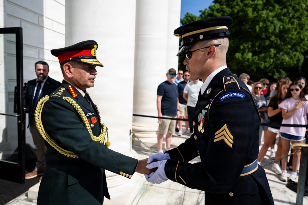 Chief of Staff of the Indian Army Gen. Upendra Dwivedi Visits ANC