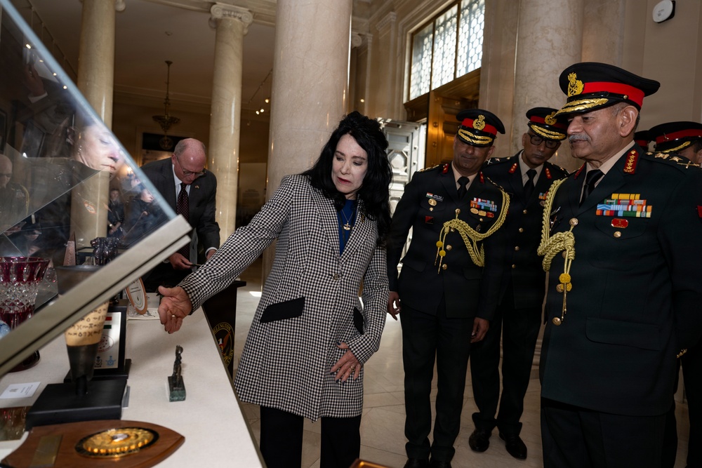 Chief of Staff of the Indian Army Gen. Upendra Dwivedi Visits ANC