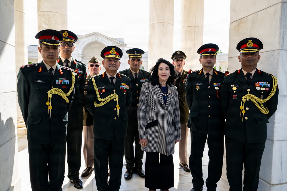 Chief of Staff of the Indian Army Gen. Upendra Dwivedi Visits ANC