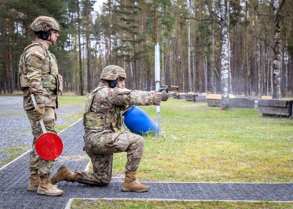 7th MSC Soldiers Compete in Best Squad Competition