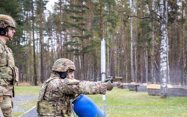 7th MSC Soldiers Compete in Best Squad Competition