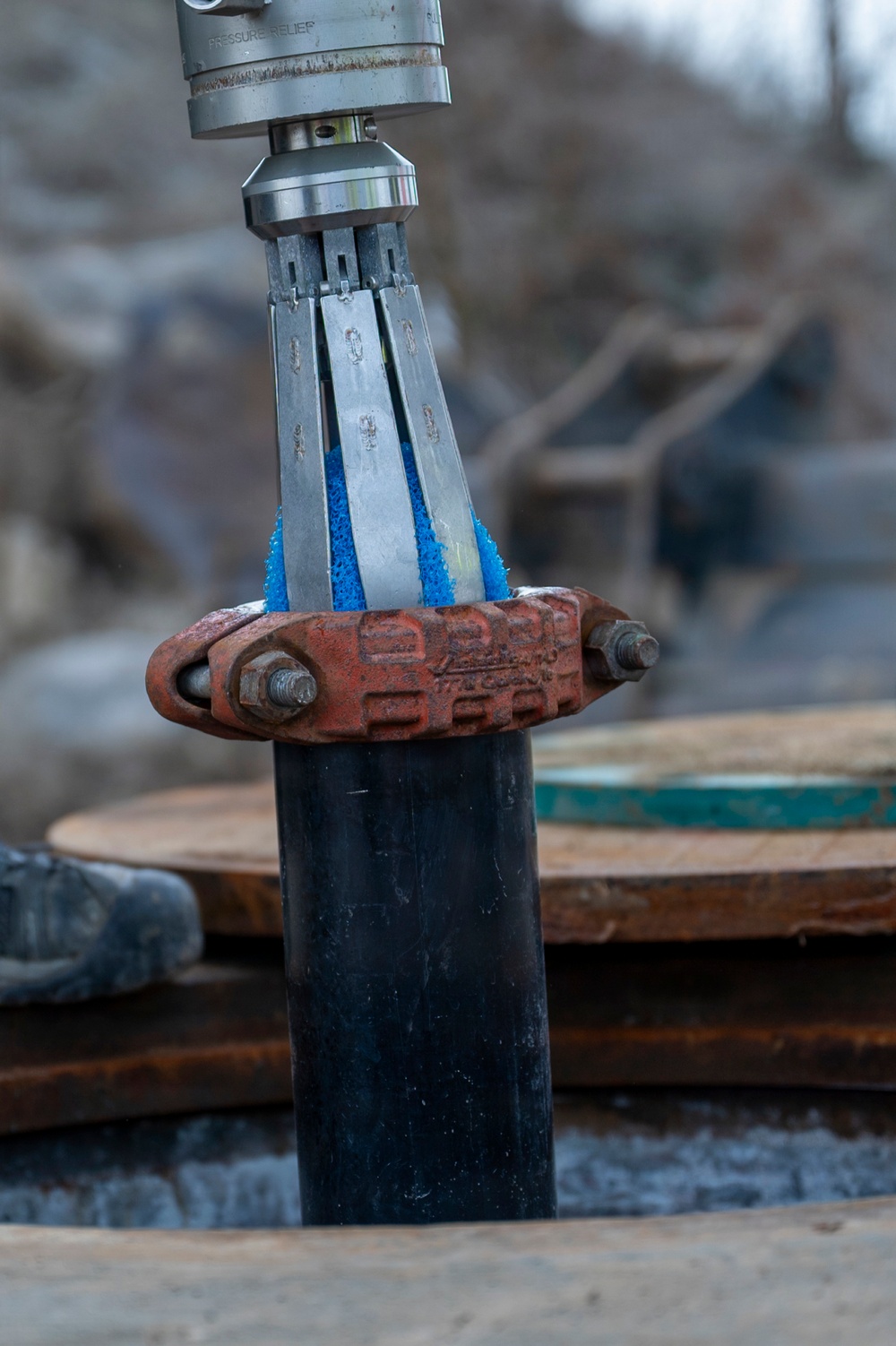 High-tech inspections provide 92nd CES proactive pipeline analysis