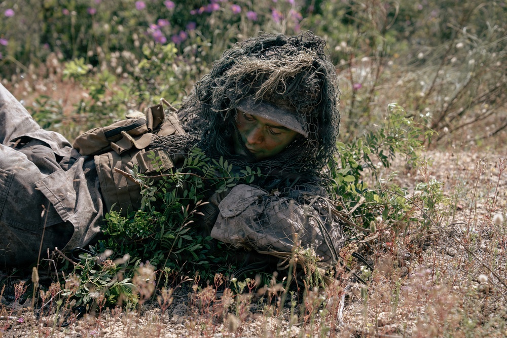 US Marines from Ground Sensor Platoon participate in African Lion 2026