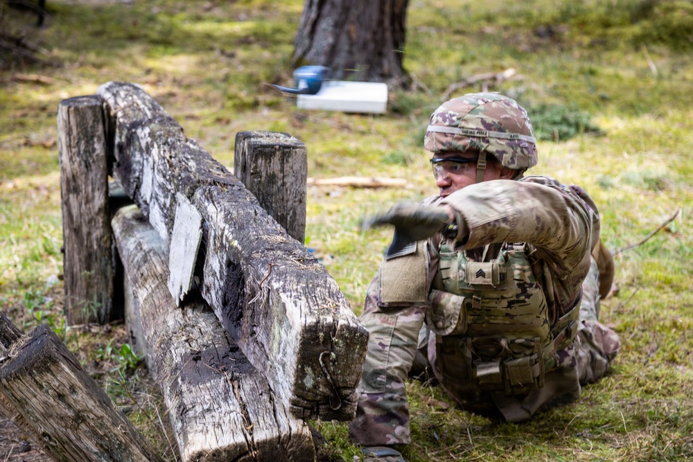 7th MSC Soldiers Compete in Best Squad Competition