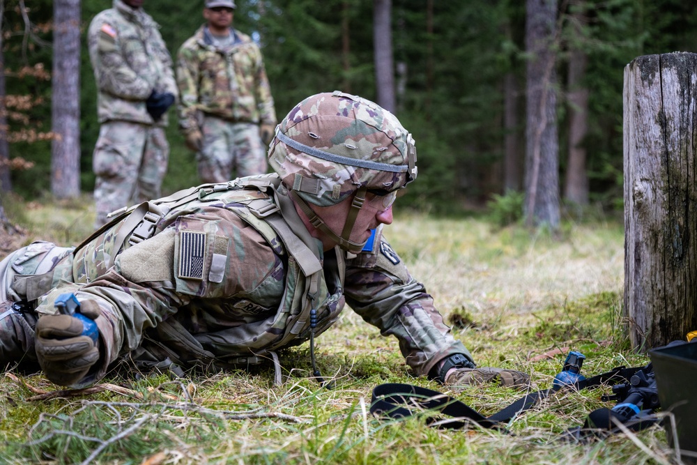 7th MSC Soldiers Compete in Best Squad Competition