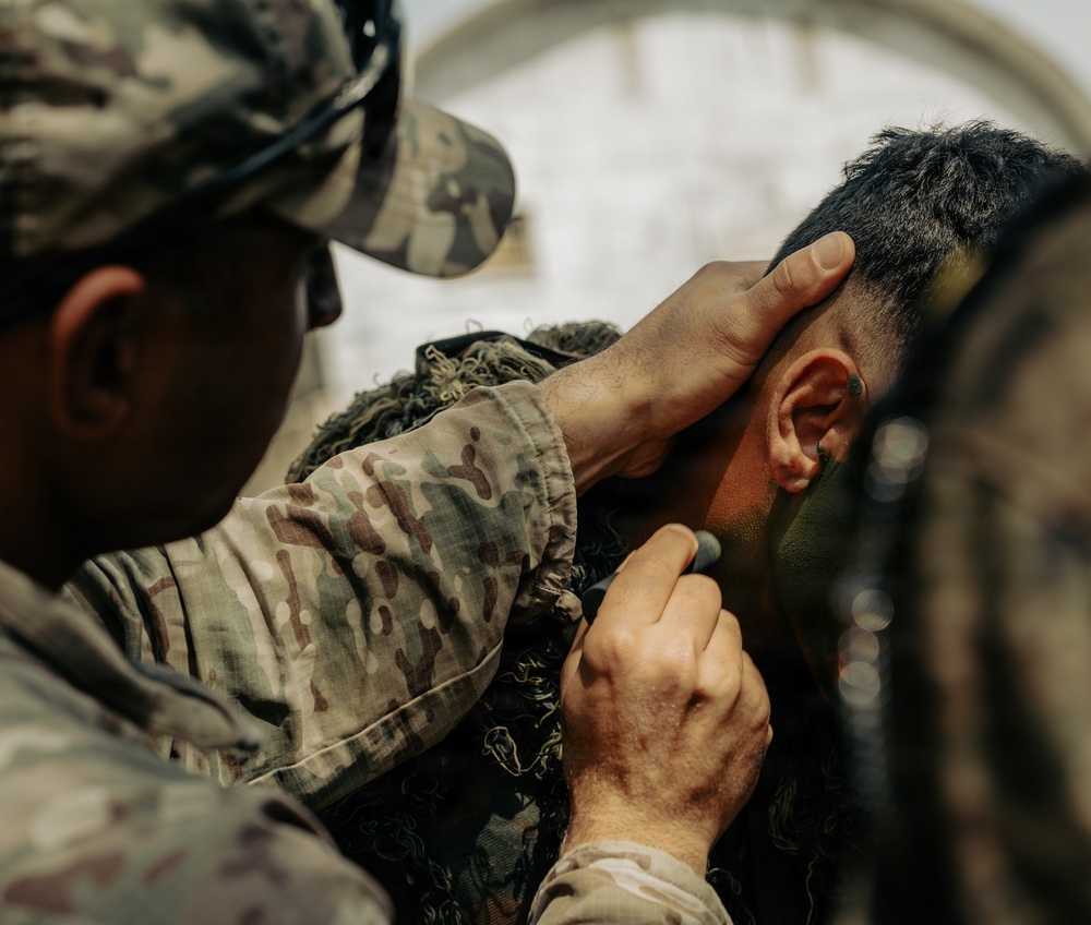 US Marines from Ground Sensor Platoon participate in African Lion 2026