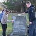 104th Fighter Wing volunteers with Westfield Graves Officer