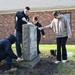 104th Fighter Wing volunteers with Westfield Graves Officer