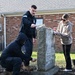 104th Fighter Wing volunteers with Westfield Graves Officer