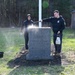 104th Fighter Wing volunteers with Westfield Graves Officer