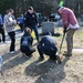 104th Fighter Wing volunteers with Westfield Graves Officer