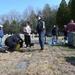 104th Fighter Wing volunteers with Westfield Graves Officer