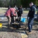 104th Fighter Wing volunteers with Westfield Graves Officer