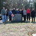 104th Fighter Wing volunteers with Westfield Graves Officer