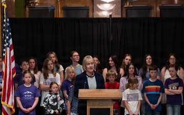 Montana leaders recognize Month of the Military Child at State Capitol