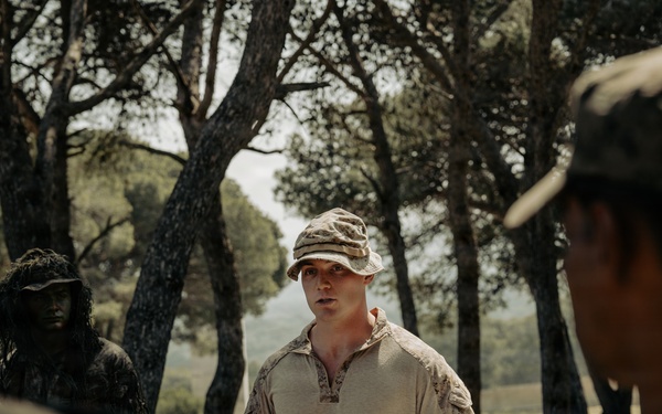 US Marines from Ground Sensor Platoon participate in African Lion 2026