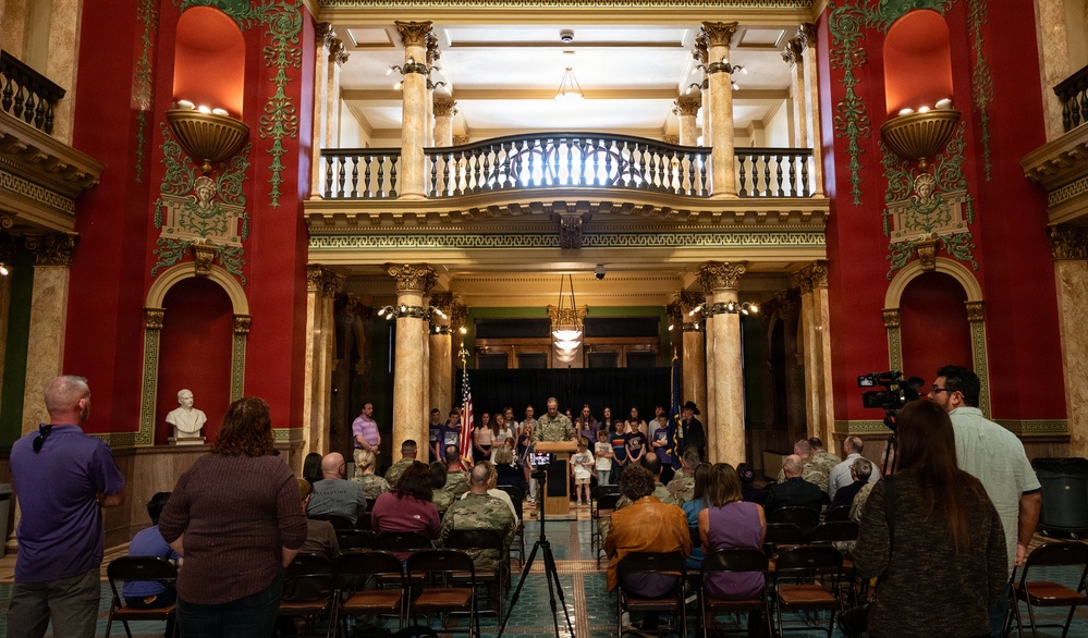 Montana leaders recognize Month of the Military Child at State Capitol