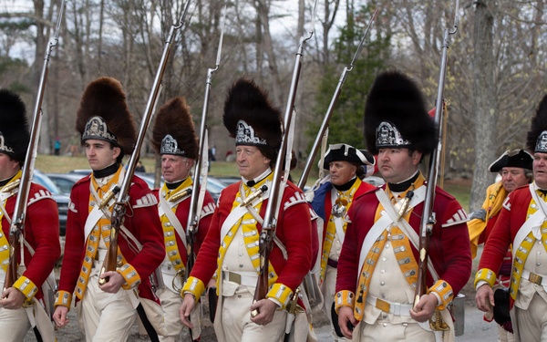Hanscom AFB Airmen participate in Patriots’ Day parade honoring Revolutionary War origins