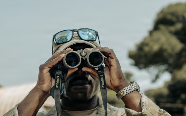 US Marines from Ground Sensor Platoon participate in African Lion 2026