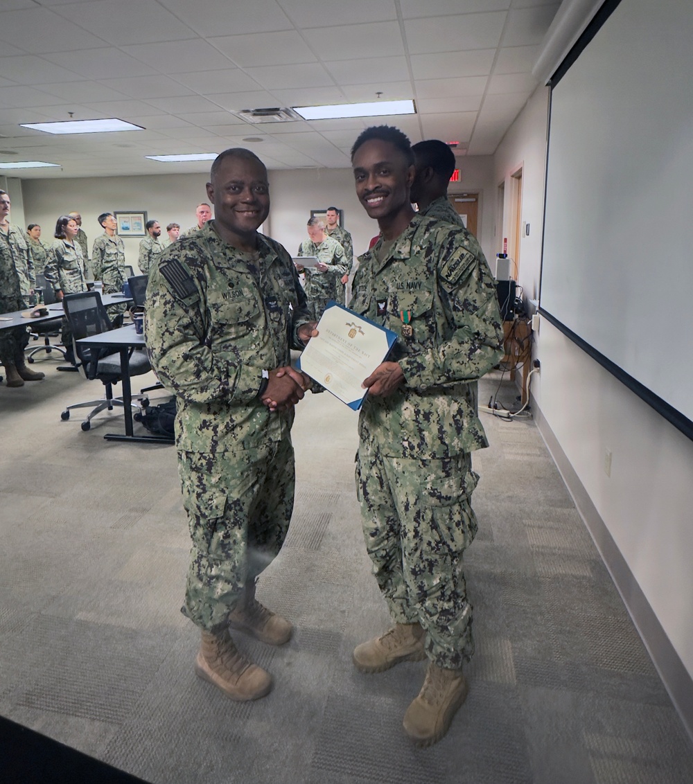 LS2 Aristide receives award as he ends tour