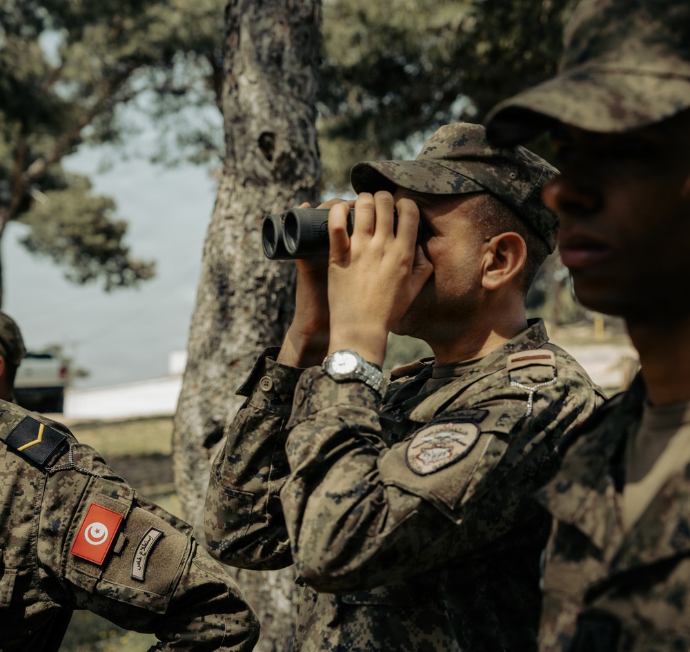 US Marines from Ground Sensor Platoon participate in African Lion 2026