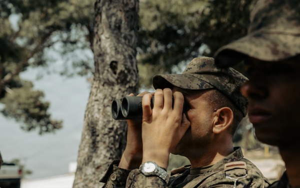 US Marines from Ground Sensor Platoon participate in African Lion 2026