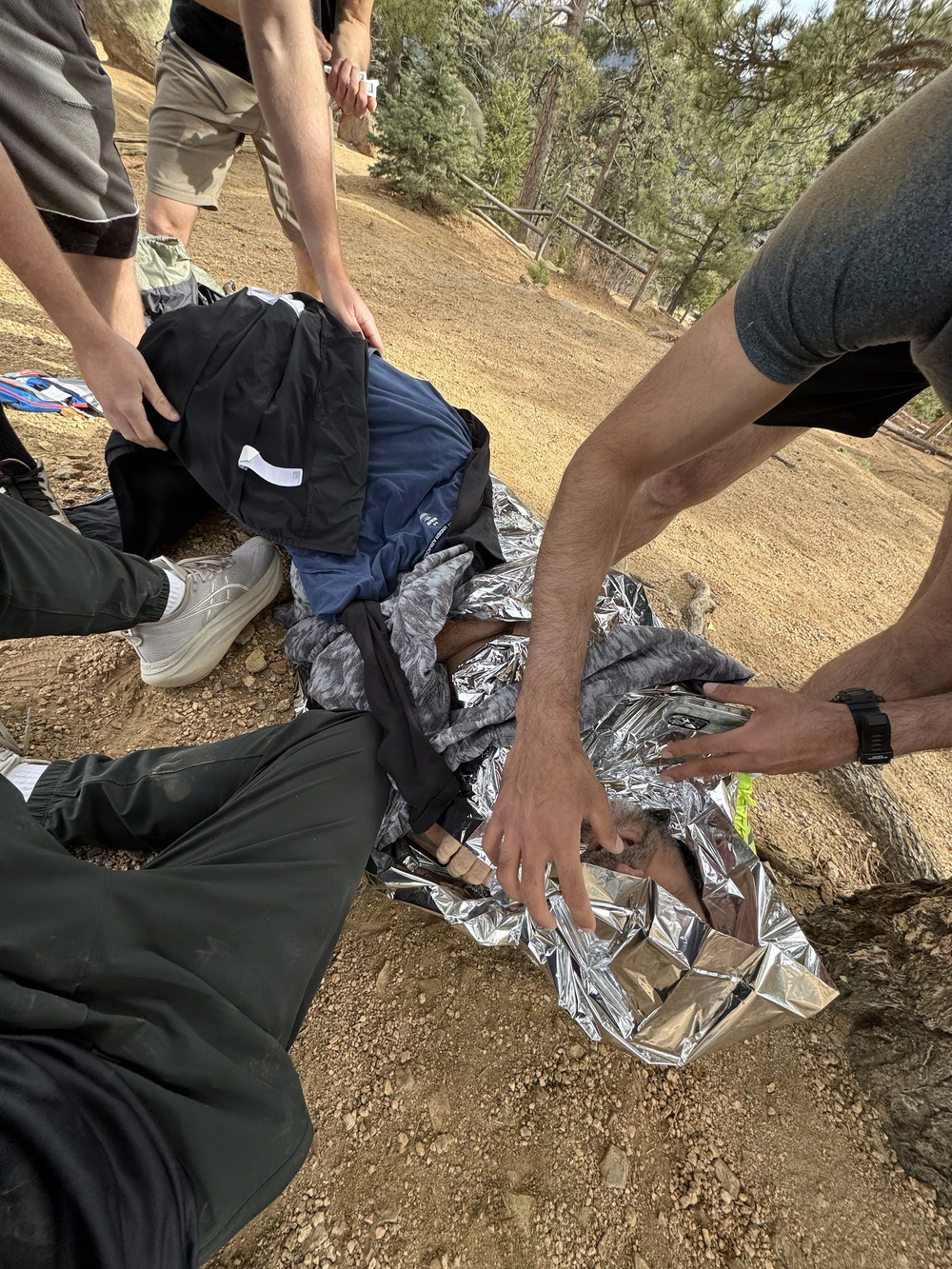 Fort Carson Combat Medic Saves Hiker on Manitou Incline