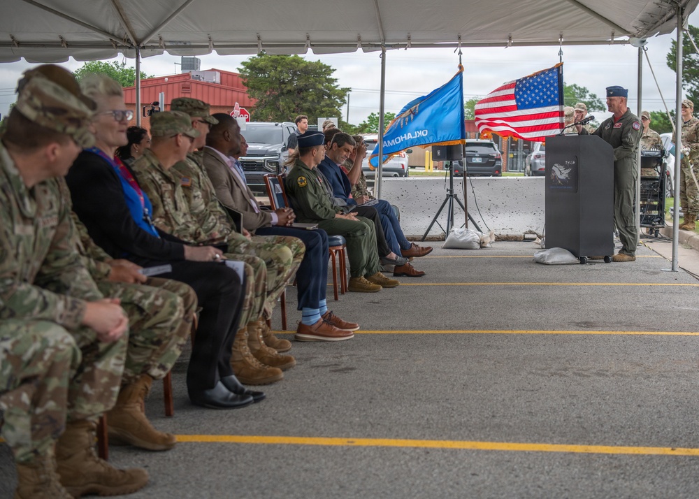 138th Fighter Wing breaks ground on new Airmen's Center