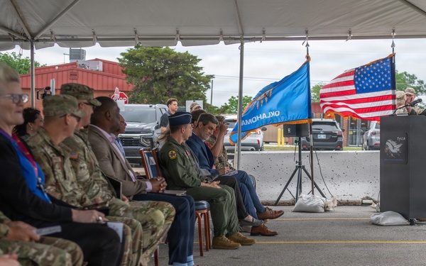 138th Fighter Wing breaks ground on new Airmen's Center