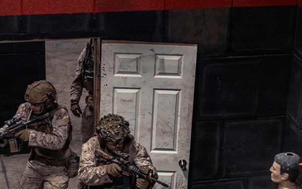 22nd MEU (SOC) | LAR Conducts a Live-fire Shoot House at Camp Santiago