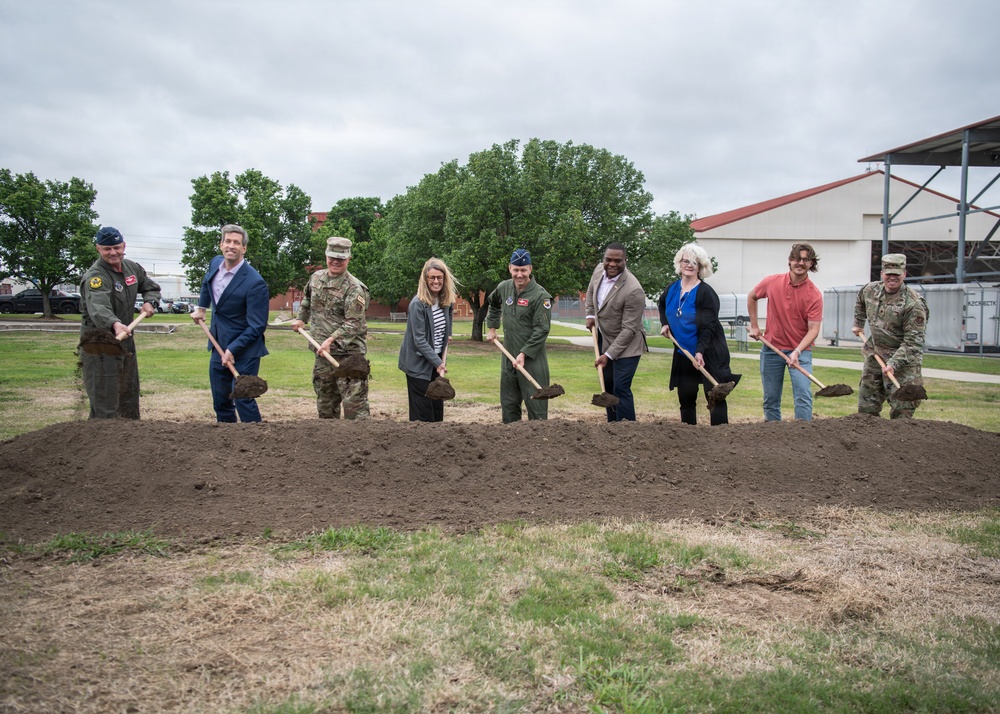 138th Fighter Wing breaks ground on new Airmen's Center