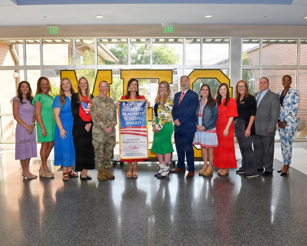 Three Coastal Georgia schools earn award for supporting Fort Stewart-Hunter Families