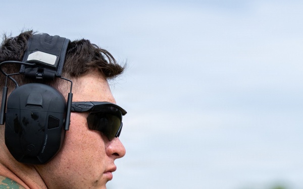 Marines participate in an Infantry Team Trophy Match