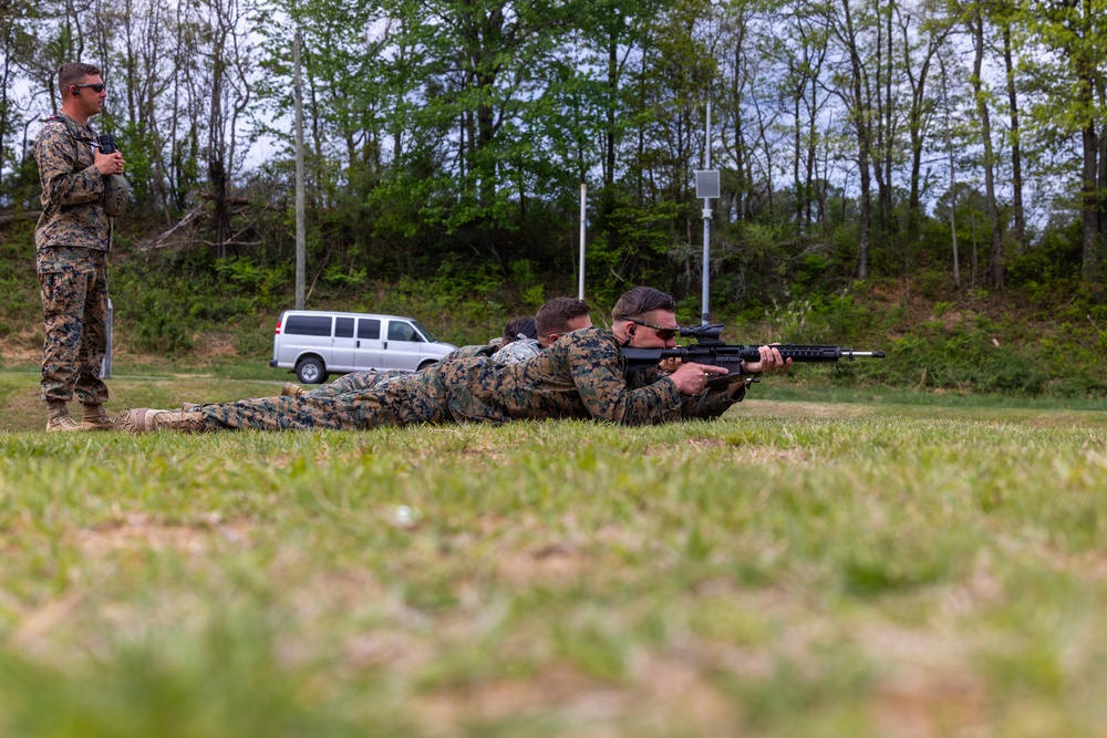 Marines Participate in Infantry Team Trophy Competition