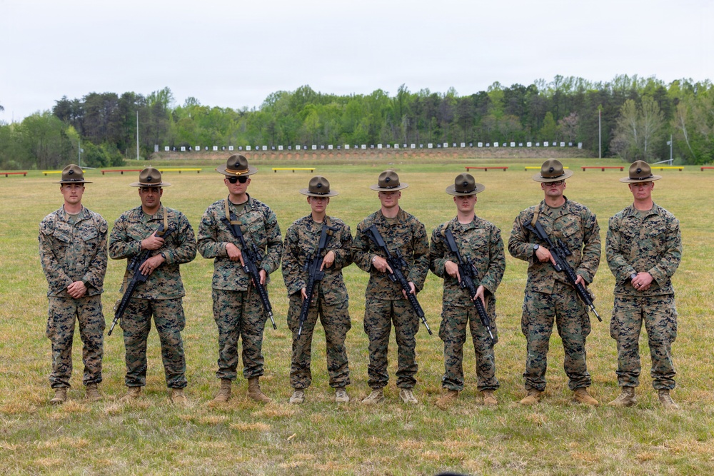 Marines Participate in Infantry Team Trophy Competition