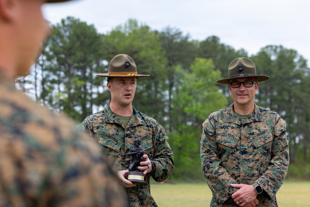 Marines Participate in Infantry Team Trophy Competition