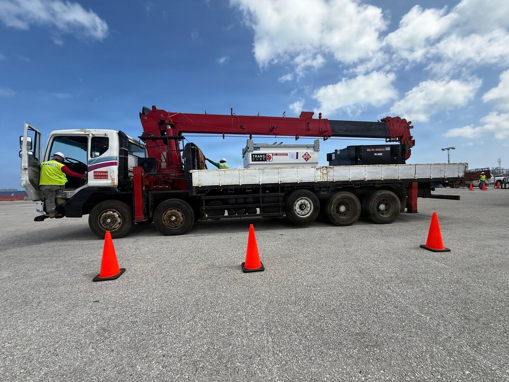 USACE supports Saipan in the Wake of Super Typhoon Sinlaku