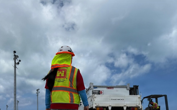 USACE supports Saipan in the Wake of Super Typhoon Sinlaku