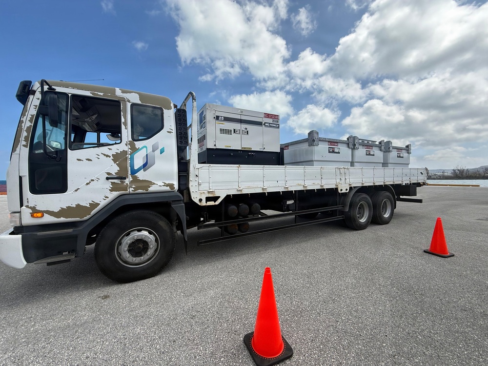 USACE supports Saipan in the Wake of Super Typhoon Sinlaku